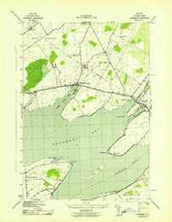 Chaumont New York Historical topographic map, 1:31680 scale, 7.5 X 7.5 Minute, Year 1942