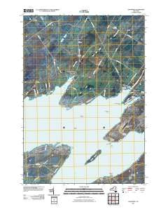 Chaumont New York Historical topographic map, 1:24000 scale, 7.5 X 7.5 Minute, Year 2011