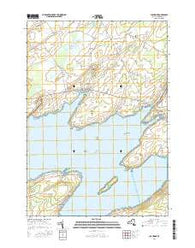 Chaumont New York Current topographic map, 1:24000 scale, 7.5 X 7.5 Minute, Year 2016