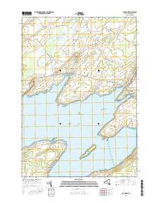 Chaumont New York Current topographic map, 1:24000 scale, 7.5 X 7.5 Minute, Year 2016
