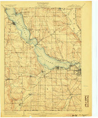 Chautaqua New York Historical topographic map, 1:62500 scale, 15 X 15 Minute, Year 1904