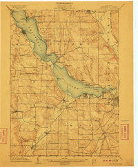 Chautaqua New York Historical topographic map, 1:62500 scale, 15 X 15 Minute, Year 1904