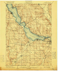 Chautaqua New York Historical topographic map, 1:62500 scale, 15 X 15 Minute, Year 1904