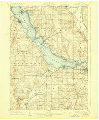 Chautaqua New York Historical topographic map, 1:62500 scale, 15 X 15 Minute, Year 1904
