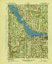 Chautauqua New York Historical topographic map, 1:62500 scale, 15 X 15 Minute, Year 1941
