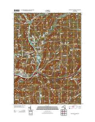 Chenango Forks New York Historical topographic map, 1:24000 scale, 7.5 X 7.5 Minute, Year 2013