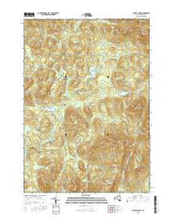 Cheney Pond New York Current topographic map, 1:24000 scale, 7.5 X 7.5 Minute, Year 2016