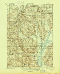 Cherry Creek New York Historical topographic map, 1:62500 scale, 15 X 15 Minute, Year 1900
