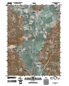 Cherry Creek New York Historical topographic map, 1:24000 scale, 7.5 X 7.5 Minute, Year 2010