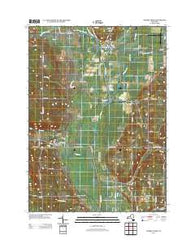 Cherry Creek New York Historical topographic map, 1:24000 scale, 7.5 X 7.5 Minute, Year 2013