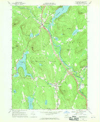 Chestertown New York Historical topographic map, 1:24000 scale, 7.5 X 7.5 Minute, Year 1968