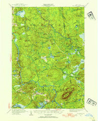 Childwold New York Historical topographic map, 1:62500 scale, 15 X 15 Minute, Year 1920
