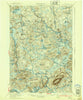 Childwold New York Historical topographic map, 1:62500 scale, 15 X 15 Minute, Year 1922