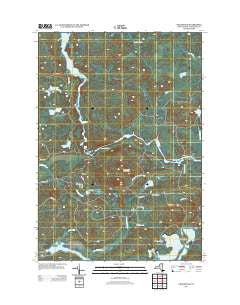 Childwold New York Historical topographic map, 1:24000 scale, 7.5 X 7.5 Minute, Year 2013