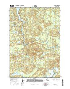 Childwold New York Current topographic map, 1:24000 scale, 7.5 X 7.5 Minute, Year 2016