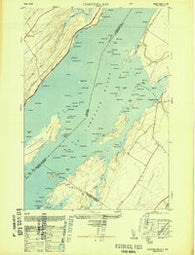 Chippewa Bay New York Historical topographic map, 1:24000 scale, 7.5 X 7.5 Minute, Year 1948