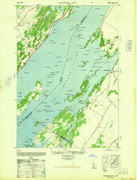 Chippewa Bay New York Historical topographic map, 1:24000 scale, 7.5 X 7.5 Minute, Year 1948