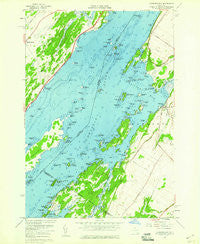 Chippewa Bay New York Historical topographic map, 1:24000 scale, 7.5 X 7.5 Minute, Year 1958