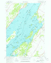 Chippewa Bay New York Historical topographic map, 1:24000 scale, 7.5 X 7.5 Minute, Year 1958