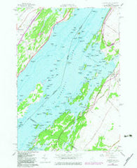 Chippewa Bay New York Historical topographic map, 1:24000 scale, 7.5 X 7.5 Minute, Year 1958