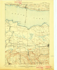 Chittenango New York Historical topographic map, 1:62500 scale, 15 X 15 Minute, Year 1902