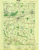 Churchville New York Historical topographic map, 1:31680 scale, 7.5 X 7.5 Minute, Year 1944