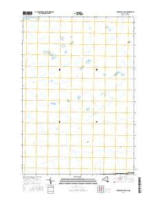 Churubusco OE N New York Current topographic map, 1:24000 scale, 7.5 X 7.5 Minute, Year 2016