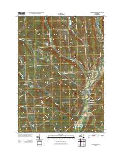 Cincinnatus New York Historical topographic map, 1:24000 scale, 7.5 X 7.5 Minute, Year 2013