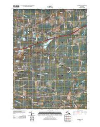 Clarence New York Historical topographic map, 1:24000 scale, 7.5 X 7.5 Minute, Year 2010