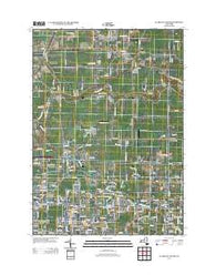 Clarence Center New York Historical topographic map, 1:24000 scale, 7.5 X 7.5 Minute, Year 2013