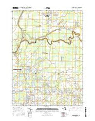 Clarence Center New York Current topographic map, 1:24000 scale, 7.5 X 7.5 Minute, Year 2016