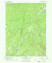 Claryville New York Historical topographic map, 1:24000 scale, 7.5 X 7.5 Minute, Year 1966