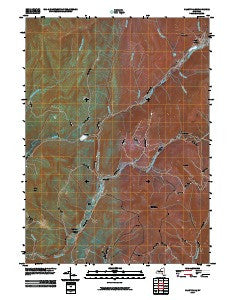 Claryville New York Historical topographic map, 1:24000 scale, 7.5 X 7.5 Minute, Year 2010