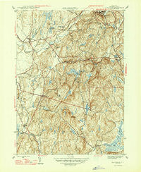 Claverack New York Historical topographic map, 1:31680 scale, 7.5 X 7.5 Minute, Year 1947