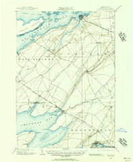 Clayton New York Historical topographic map, 1:62500 scale, 15 X 15 Minute, Year 1900