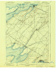 Clayton New York Historical topographic map, 1:62500 scale, 15 X 15 Minute, Year 1903
