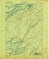 Clayton New York Historical topographic map, 1:62500 scale, 15 X 15 Minute, Year 1903