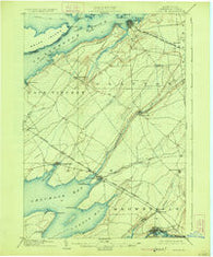 Clayton New York Historical topographic map, 1:62500 scale, 15 X 15 Minute, Year 1903