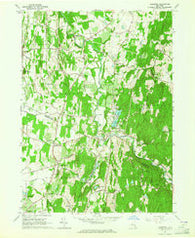 Clermont New York Historical topographic map, 1:24000 scale, 7.5 X 7.5 Minute, Year 1963