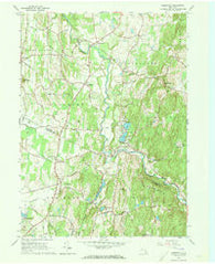Clermont New York Historical topographic map, 1:24000 scale, 7.5 X 7.5 Minute, Year 1963