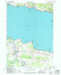Cleveland New York Historical topographic map, 1:24000 scale, 7.5 X 7.5 Minute, Year 1973
