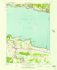 Cleveland New York Historical topographic map, 1:24000 scale, 7.5 X 7.5 Minute, Year 1941