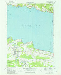 Cleveland New York Historical topographic map, 1:24000 scale, 7.5 X 7.5 Minute, Year 1973