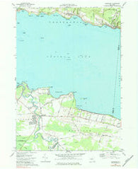 Cleveland New York Historical topographic map, 1:24000 scale, 7.5 X 7.5 Minute, Year 1973