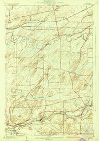 Clifton New York Historical topographic map, 1:24000 scale, 7.5 X 7.5 Minute, Year 1934