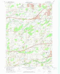 Clifton New York Historical topographic map, 1:24000 scale, 7.5 X 7.5 Minute, Year 1971