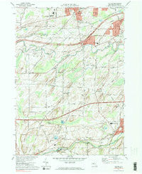 Clifton New York Historical topographic map, 1:24000 scale, 7.5 X 7.5 Minute, Year 1971