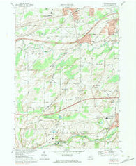 Clifton New York Historical topographic map, 1:24000 scale, 7.5 X 7.5 Minute, Year 1971