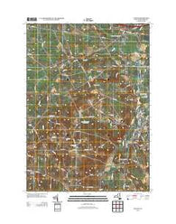 Clinton New York Historical topographic map, 1:24000 scale, 7.5 X 7.5 Minute, Year 2013