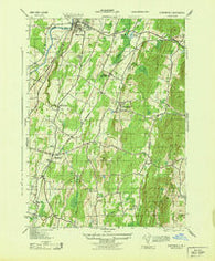 Clintondale New York Historical topographic map, 1:31680 scale, 7.5 X 7.5 Minute, Year 1943